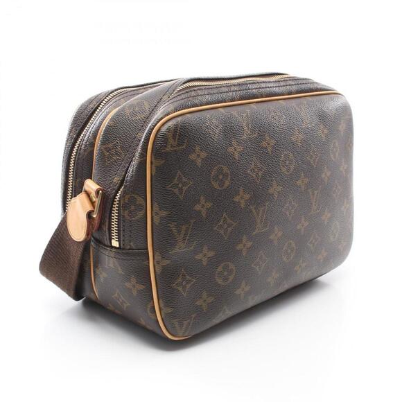 LOUIS VUITTON Brown Monogram Leather Shoulder Bag - Picture 3 of 11
